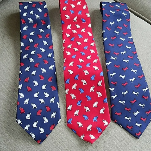 alynn Other - NWOT Political Tie bundle republican democrat